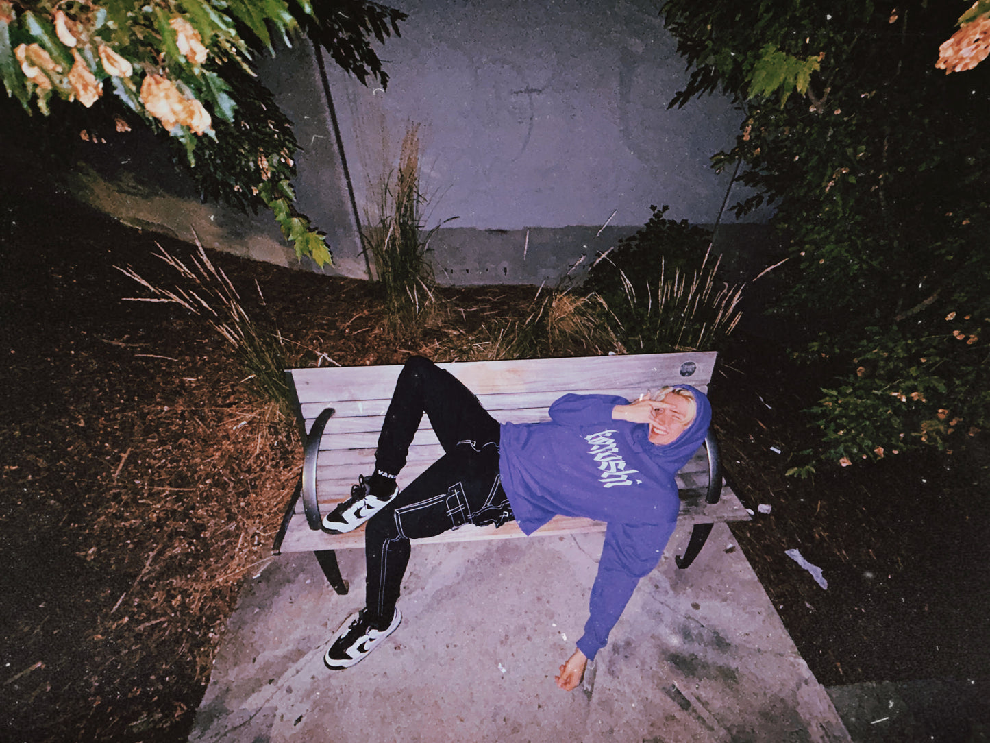 ORIGINS HOODIE PURPLE.
